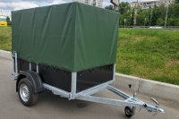 Причіп "ПРАІМ" Z02014 (Хамер-Люкс) Тентований